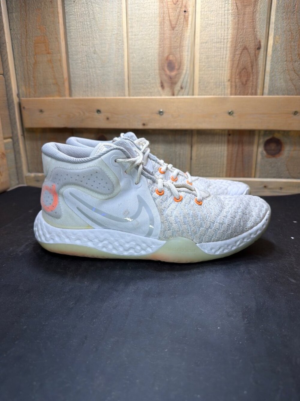 Nike Mens 9 KD Trey 5 IX White Wolf Grey Basketball Shoes Sneakers CK2089-102